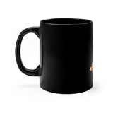 A Black Coffee Mug Left Side