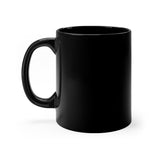 Pin-up Girl On Black mug 11oz
