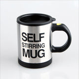 Self Stirring Mug Black Color