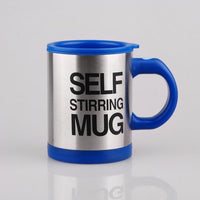 Self Stirring Mug Blue Color