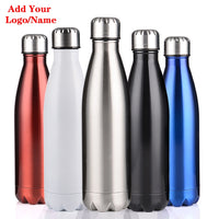 Double-Wall Insulated Vacuum Flask Stainless Steel Water Bottle BPA Free Thermos for Sport Water Bottles